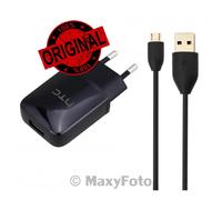 HTC CARICABATTERIE ORIGINALE CASA TC-P900 5V 1.5A CAVO MICROUSB BLACK 78AC2AA
