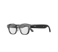 HTC Occhiali VIVE Eagle AI quadrati, VIVE AI possono utilizzare Gemni o OpenAI GPT in privacy integrata, lenti ZEISS con design quadrato trasparente nero lucido