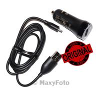 HTC RICAMBIO CARICABATTERIE ORIGINALE AUTO USB CC-C600 10W CAVO MICROUSB 78E898A