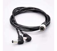HTcable Lectrosonics SRB SMV SMB Ricevitore Cavo di alimentazione Hirose 4 pin a 2x angolo retto DC 2,1 mm 80 cm