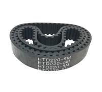 HTD 5M Cinghia Dentata 200/210/220/225/230mm Lunghezza 10/15/20/25mm Larghezza 5mm Passo Puleggia Denti 40 42 44 45 46sincrono(225-5M-(45 Teeth),5PCS_20MM)