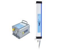 HTDRE Barra ionizzante ad Aria, Barra ionizzante antistatica, Asta eliminastatica, Asta antistatica per Aria ionizzante, Lunghezza effettiva 200-500 mm, per Uso Industriale (300 mm)