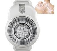 HTDRE Brosse de Dos électrique murale, brosse corporelle électrique pour la Douche, Rotation automatique à 360°, étanche IPX7, idéale pour Le lavage du Dos Sous la Douche.