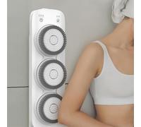 HTDRE Brosse de Douche murale électrique avec 3 têtes de brosse, 63,5 cm (25 pouces), Fixation réglable, batterie étanche 7800 mAh, chargement magnétique, Mousse Rapide