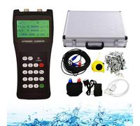 HTDRE Misuratore di Portata Portatile Misuratore di Portata Portatile Rilevamento del Flusso d'Acqua con sensore a Clip S1/M2/L1 per l'industria dell'alcol di Acqua di Mare (6000)