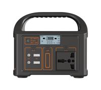 HTDRE Stazione di Alimentazione Portatile, Batteria al Litio di Backup da 100 W, generatore Solare da 76,8 Wh con Presa CA a Onda sinusoidale Pura da 110 V/220 V per Campeggio e Viaggi