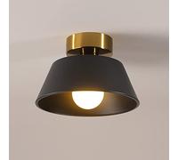 HTERWQEA Aisle Lamp Mini Ceiling Lamp Fixture Nordic Simple Semi Flush Mount Ceiling Light E26 Corridor Lighting Fixtures Balcony Bay Window Close-to-Ceiling Lights Cloakroom Entrance