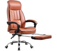 HTERWQEA ChatGPT 说： Sedia girevole ergonomica da ufficio, reclinabile in pelle, sedia scrivania, schienale alto, lavoro regolabile, computer for il comfort 'ufficio domestico