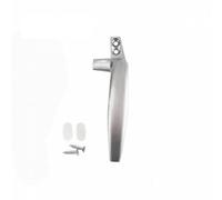 HTGAOO Maniglie for finestre in lega di alluminio con 7 lettere, maniglia interna for finestra, piatta for porta scorrevole a battente in legno (sinistra)(Right)