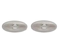 HTGMTGPACC Indicatore Laterale Per Nissan Per Cube Per Juke Per Leaf Per Note Per Micra Per X-TRAIL Per March Per Qashqai Indicatore Direzione Laterale(2pcs(white))