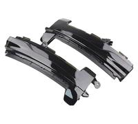 HTGMTGPACC Indicatore Laterale Per Volvo Per XC60 2014-2017 Indicatore Luce Dinamica LED Lampeggiante Specchietto Laterale Lampade Sequenziale Segnale Girata(Dynamic Smoked)