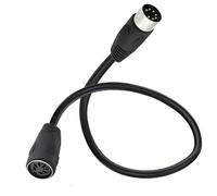 HTGuoji Cavo audio DIN 7 pin maschio a femmina espansione professionale Premium Controller Interfaccia cavo audio per sistemi Bang & Olufsen, Naim, Quad Stereo (0,5 metri)