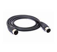 HTGuoji Cavo connettore a spina DIN a 4 pin, maschio a maschio, prolunga per dispositivi audio DVR e DIN (1 m)