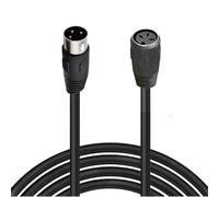 HTGuoji Cavo di prolunga DIN a 3 pin MIDI maschio a femmina per Bang & Olufsen B & O Powerlink Ect Musicial Insturement (5 metri)