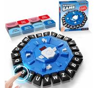 HTGWCG Gioco di parole, giochi da tavolo per bambini e adulti con 2 modalità, 24 tasti, con lettere premute, gioco di famiglia, giochi con timer di visualizzazione, puzzle per ragazzi e ragazze, 2-8