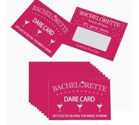 HTGWCG Gratta e Vinci Personalizzato, Giochi Alcolici Addio al Nubilato Giochi da Tavolo Kit Scherzi Accessori Team Bride to Be per Bere, Grattabile