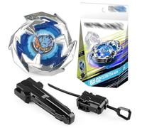 HTGWCG Trottola in metallo, Con un trasmettitore, lancia trottole Atletica per bambini, Blu, per bambini da 7 anni, che amano gli anime e regali di compleanno