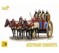 HTI-8124 1/72 Assyrian Chariots (3 Sets: Chariot, 4ea Figs & Horses)
