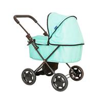 HTI Chicco Amore Passeggino | Passeggino pieghevole piatto da viaggio | Sistema da viaggio per bambini con cappuccio regolabile e portaoggetti sotto il sedile, giocattoli per passeggino e carrozzina
