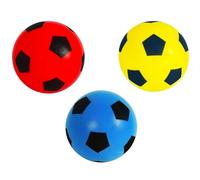 HTI Pallone da calcio in spugna, misura 5 (3 Pack 19.4cm)