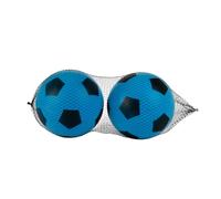 HTI Palloni Da Calcio Blu 2 Pack In Schiuma Sportiva Morbida Per Interni/Esterni