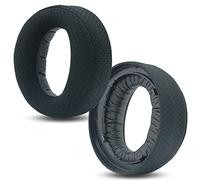 HTINDUSTRY Cuscinetti auricolari di ricambio compatibili con cuffie wireless Sony PS5 Playstation 5 Pulse 3D resistenti con tessuto traspirante in schiuma