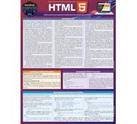 HTML 5 Programming: A Quickstudy Laminated Reference Guide