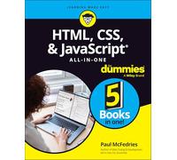 Paul McFedries HTML, CSS, & JavaScript All-in-One For Dummies (Tascabile)