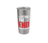 html La fine è sempre vicina Bicchiere termico in acciaio inox doppia parete