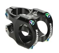 HTOGKKCG Attacco Manubrio MTB Regolabile Bridge Road Mountain Bike Table 31.8 STEM Riser 28.6 Pipe Ciclismo Manubrio Manubrio Corto 35mm Attacco Manubrio (Material : Noir)