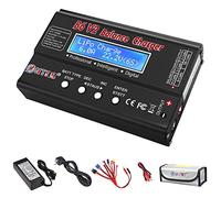 HTRC Caricatore LiPo 1S-6S Caricabatterie digitale per bilanciamento della batteria 80W 6A per la vita Batteria intelligente agli ioni di Litio NiCd NiMH PB