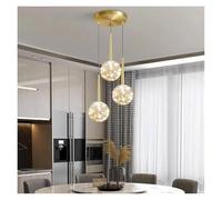 HTRDFWD Lampada a Sospensione Moderna Lampadari con Paralume in Vetro a Globo Lampade a Sospensione per Sala da Pranzo Lampade a Sospensione per Isola Cucina, (25cm)