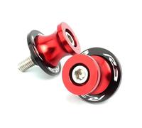 HTRTROOC Accessori per Motociclette Bobine Slider Cavalletto Viti Custodia R3 YZF-R3 YZFR3 2015-2025 Tutto L'Anno Bobine del cursore del forcellone(Red)