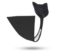 HTRUIYATY Perizoma Adesivo C String Seamless Riutilizzabile Perizoma Invisibile Donna è Adatta per Capi spaccati e Indumenti Attillati-Black