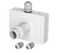 HTS e-com CBE - Presa passacavo KT5 + 3 pezzi PG11, impermeabile, espandibile, IP68, passacavo per roulotte, barche e campeggiatori per impianti solari e satellitari, fino a 3 cavi