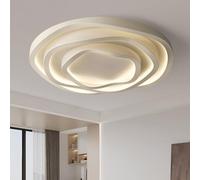 HTsilphelene Moderna Plafoniera,60CM Dimmerabile 3000K-6500K Lampada Da Soffitto, Plafoniera Led Soffitto Lampadario A Forma Di Creatività Minimalista Per Soggiorno, Camera Da Letto, Cucina