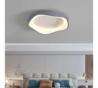 HTsilphelene Moderna Plafoniera, Dimmerabile 3000K-6500K Lampada Da Soffitto, Plafoniera Led Soffitto Lampadario A Forma Di Creatività Minimalista Per Soggiorno, Camera Da Letto, Cucina(E 50CM)