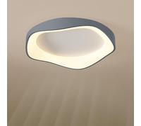 HTsilphelene Moderna Plafoniera, Dimmerabile 3000K-6500K Lampada Da Soffitto, Plafoniera Led Soffitto Lampadario A Forma Di Creatività Minimalista Per Soggiorno, Camera Da Letto, Cucina(E 40CM)
