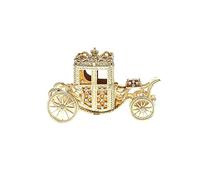 HTTGDGDH 1 Scatola Decorativa in Metallo Antico, Vintage, Classico, Motore, Automobile, retrò, Carrozza Dorata, Opera d'Arte Estetica, Casa, Stanza, Scrivania(d'oro)