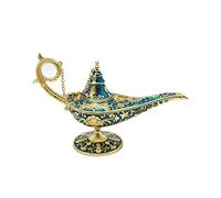 HTTGDGDH Lampada Magica, Leggenda, Elfo, Metallo, Estetica Moderna, Opera d'Arte, Fata, Favola della Buonanotte, Casa, Stanza, Scrivania, Hotel, Articolo D'Arredo(Orchidea)
