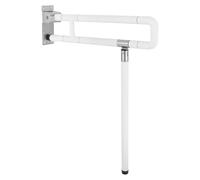 HTTGDGDH Maniglioni per Bagno, Barra di Sostegno per WC, 23,6 Pollici, Maniglioni per Bagno Pieghevoli in Acciaio Inox
