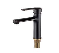 HTTGDGDH Miscelatore Monocomando Europeo Vintage in Ottone Cromato Spazzolato per Lavello, Miscelatore retrò, Caldo E Freddo, Rame Antico, Lavabo, Rubinetto Fuller, Bagno, Europa,