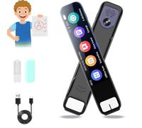 HTTGDGDH Penna Gpt, Penna Ai con Risposte Istantanee Ai per Matematica, Storia E Altro, Touchscreen HD da 3,69 Pollici, Traduzione Offline, Registrazione Vocale, Penna Ai per TES,