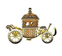HTTGDGDH Scatola Decorativa in Stile Nordico per Stanza da Letto, Stile retrò, Automobile Classica, Carrozza, Auto d'Epoca, Opere d'Arte Estetiche Occidentali(d'oro)