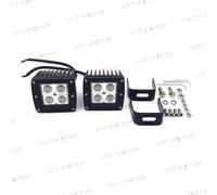 HTTMT 2X 3.25 " 12W Cree LED Lavoro Luce Barrette Pois Fascio Offroad Guida