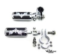 HTTMT Aquila Hawk 1 " 1-1/4 " Piede Pioli Morsetti Per Honda Goldwing GL1800