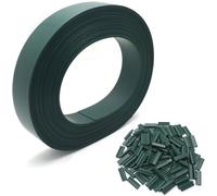 HTTMT Vista Blocco Privacy Recinto Nastro Trama & Supporto & Ottone Chiusure PVC