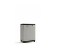 Httxyp Split Cabinet Recycling Basic System dotato di due vani con anello fermasacco 68x39x92h