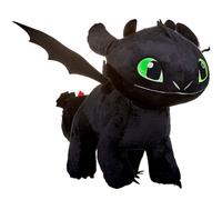 HTTYD Peluche Drago Sdentato Toothless Furia Buia 40cm Glow in The Dark
