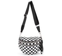 HTU Borsa a tracolla moda donna Borsa a tracolla semplice di grande capacità Tracolla regolabile Borsa sportiva per il tempo libero Borsa giornaliera femminile (03)